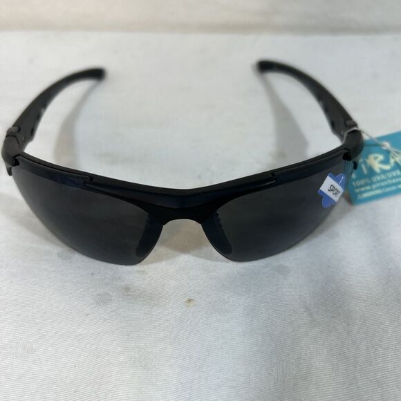 Piranha Mens Sport 1 Wrap Sunglasses Style # 60058 Black - Picture 5 of 5